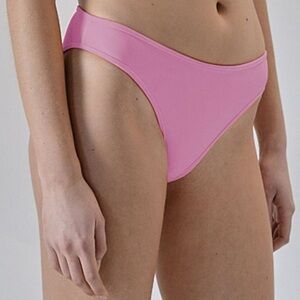 Nu Swim Carly High Cut Bottom Pink - Large (top posted separately)